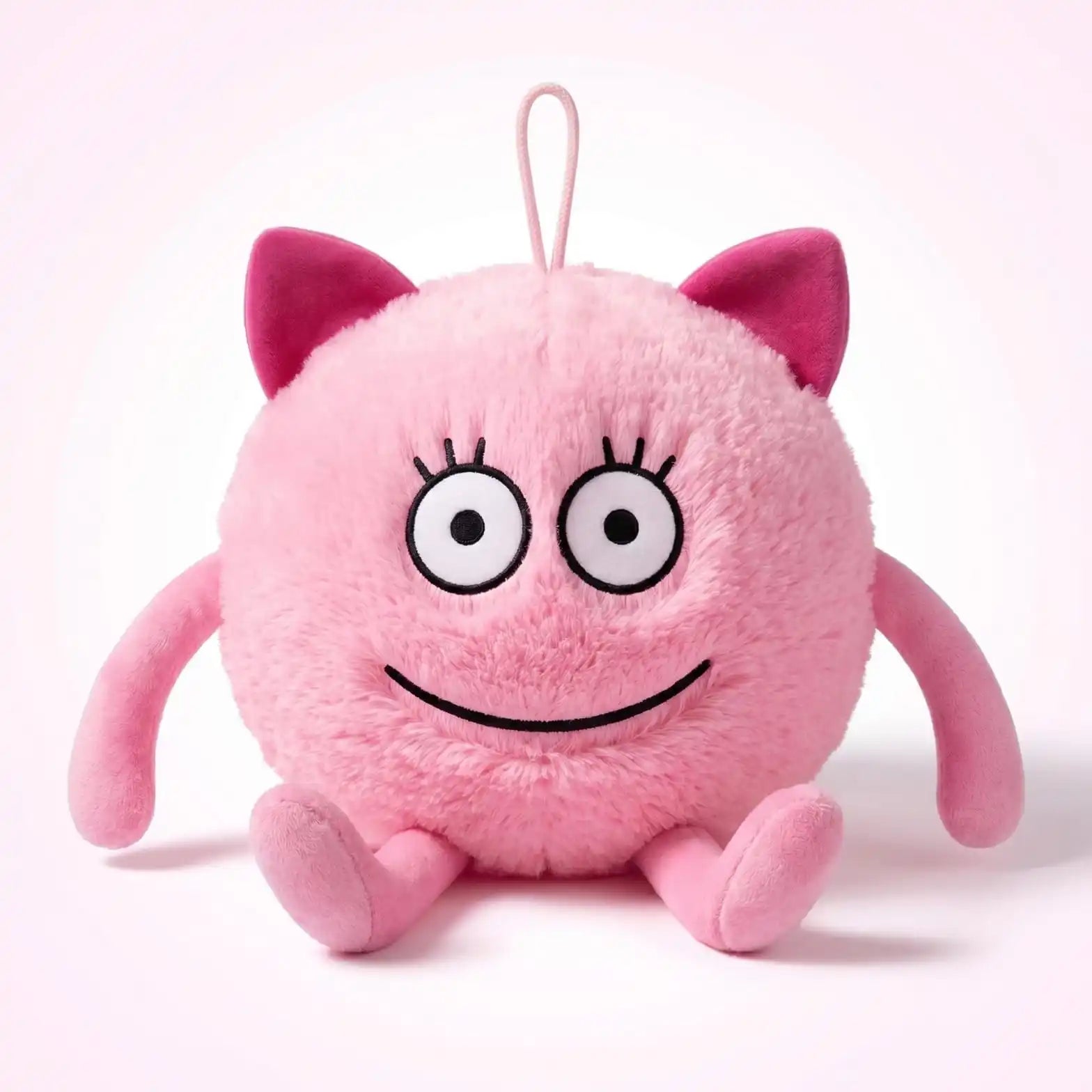Plush Monster Ball Buddies - Soft & Bouncy Expression Monsters
