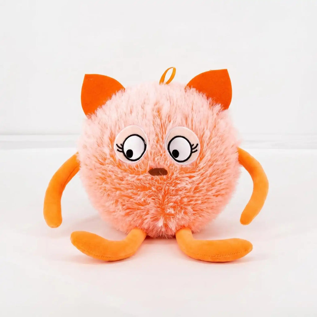 Plush Monster Ball Buddies - Soft & Bouncy Expression Monsters