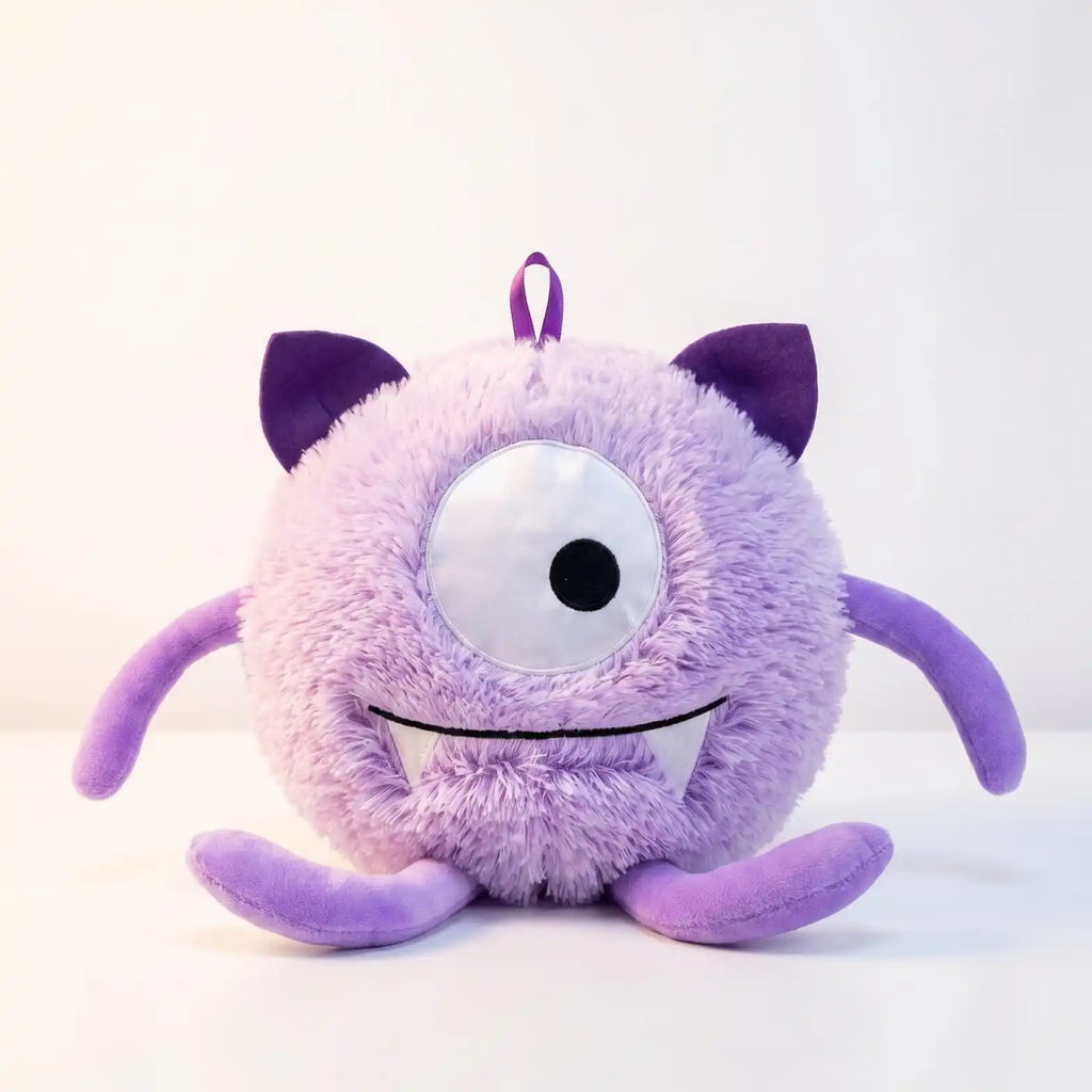 Plush Monster Ball Buddies - Soft & Bouncy Expression Monsters
